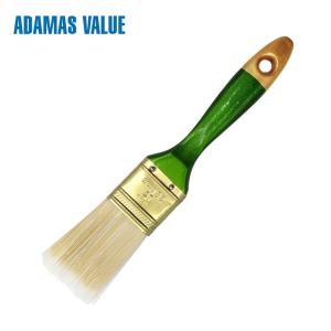 China Tapered brush,flat paint brush,wooden paint brush handles with synthetic filament on sale