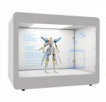 Thin Publish Brightness Network Transparent Lcd Showcase Advertising Display