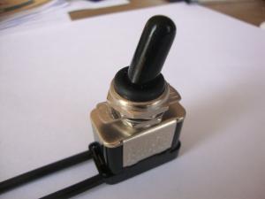 Electrical Off On Momentary On Toggle Switch , Ac Toggle Switch Waterproof