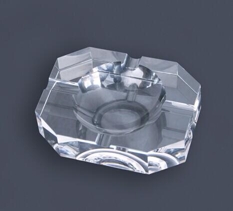 Quality Classical Transparent Crystal Ashtray for sale