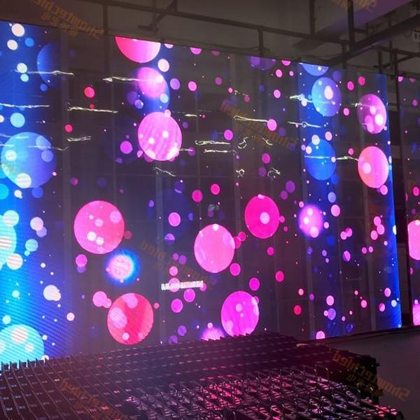Quality P3.9 Transparent LED Display Screen for sale