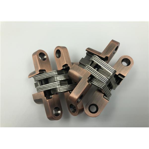 180 Degree Antique Copper Heavy Duty Hidden Door Hinges For Wardrobe Door