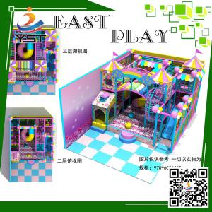 China Customized 3D commercial children indoor playground on sale