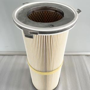 High Temperature Cylindrical Filter Cartridges Used In Industrial Air Filtration Systems