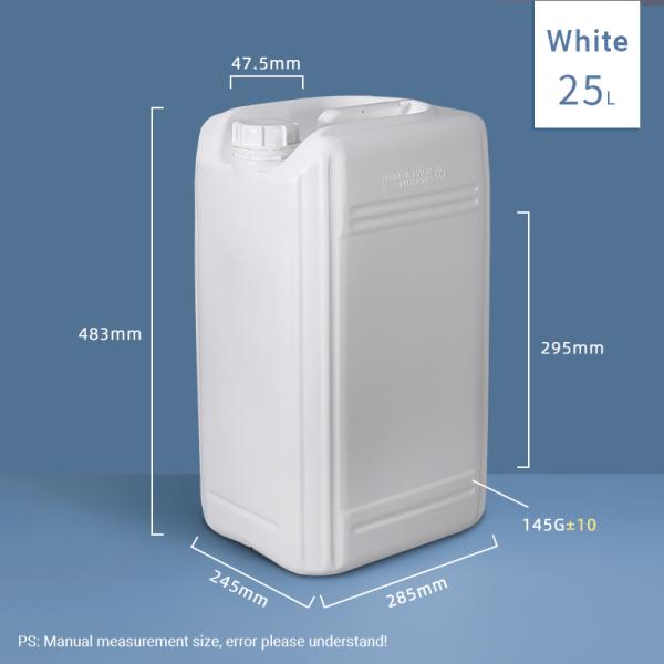 Temper Evident Lid 500ml Biodegradable Fluorinated Bottle for Chemical Toluene Package