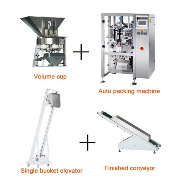 10-1000g Automatic Food Packing Machine Granular Salt Sugar Small Candy