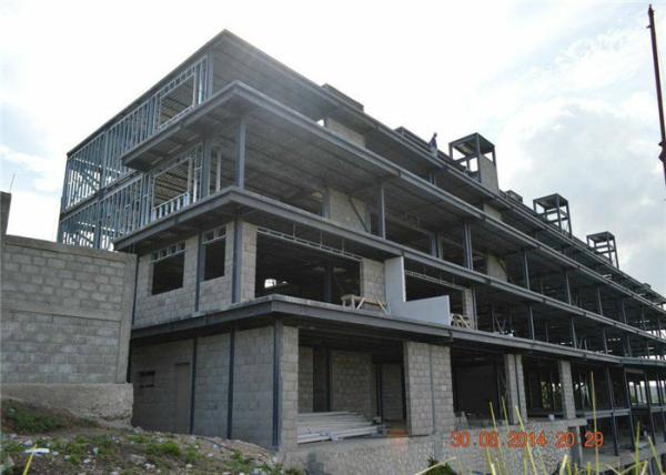 Quality Customized Design Light Gauge Steel Framing System , Prefabricated Steel Structures for sale