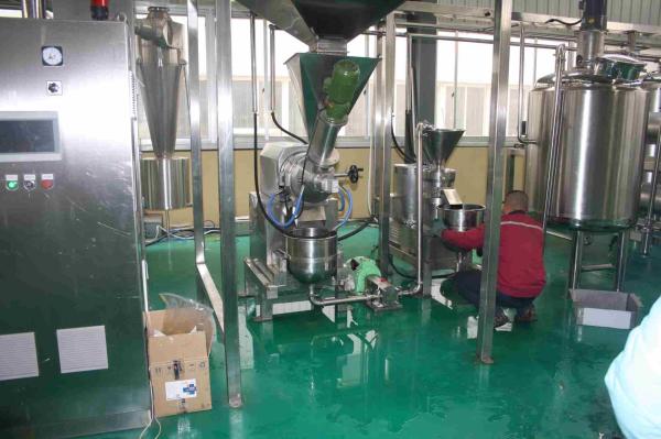 Quality Food Industry Peanut Butter Factory Machine , Almond Butter Maker Machine for sale