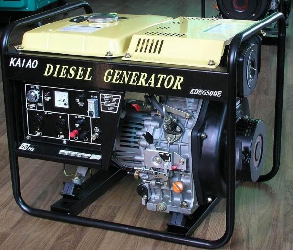 Fuel Efficient Open Frame Portable Diesel Power Generator Automatic Transfer