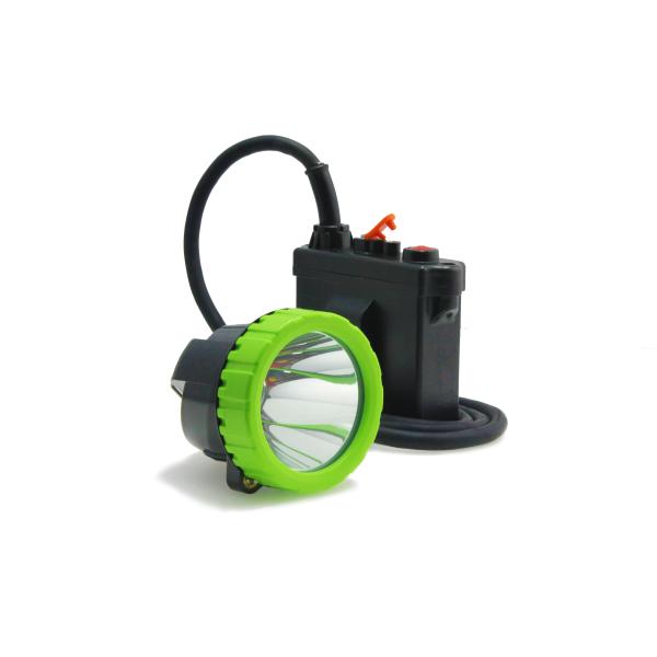 50000 Lux Led Headlamp Rechargeable , 4 Color Lighting Miners Cap Lamp