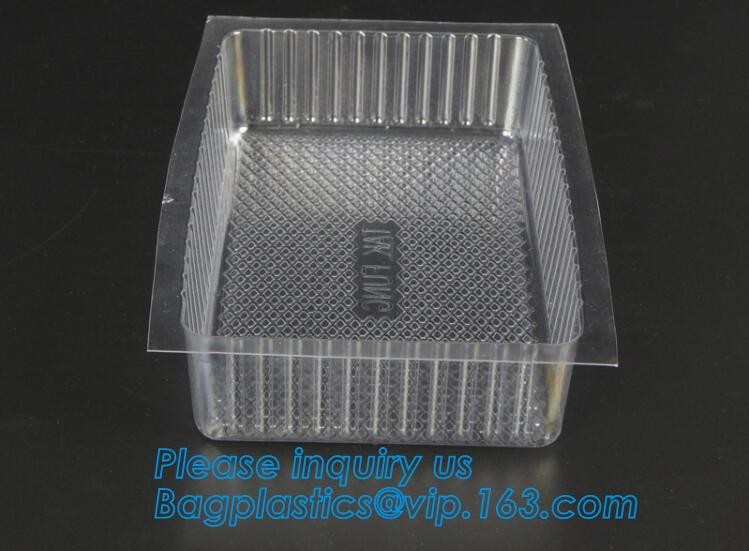 Blister large clear plastic fruit container with lid for fruit packaging,blister fruit box /container/ fruit Tray/ Clear