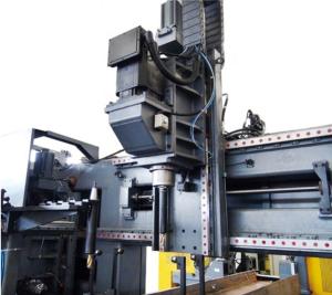 BT40 High Speed CNC Drilling Machine Line for H Beam Drilling Used in Steel Structure or Bridges