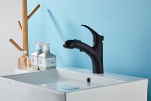 Buy cheap Zinc Alloy Brushed Finish Rotatable Washbasin Mixer Tap product