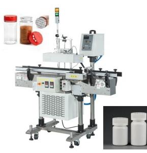 China Pharmaceutical Water Cooled Continuous Induction Sealing Machine For Plastic Bottles on sale