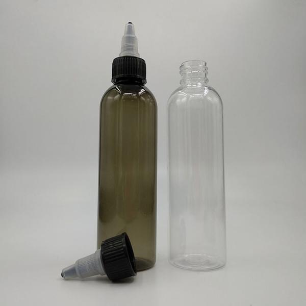 Quality 50ml 100ml 120ml Plastic  Bottles With Colorful Dropper And Screw Lid 5000pcs Printing for sale