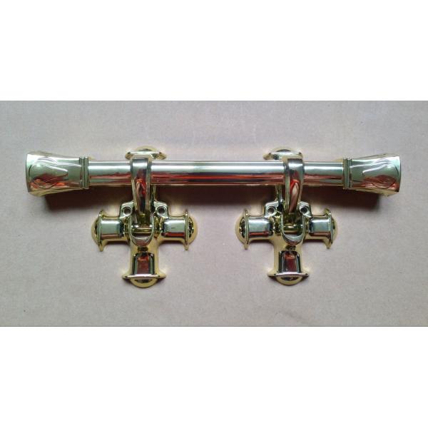 Plastic Coffin Handles Coffin Accessories In Gold Color , Long Life Time