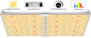 China Sunlike Full Spectrum 240w Led Panel Grow Light For Hydroponic Indoor on sale