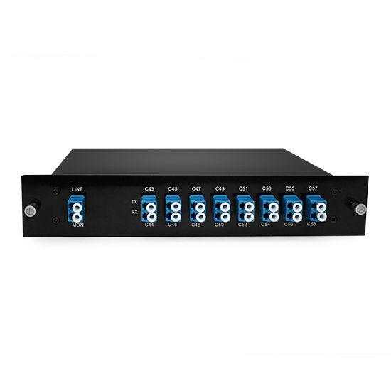DWDM MUX 8CH 16 Wavlengths (TX: C43/C45/C47/C49/C51/C53/C55/C57 RX: C44/C46/C48