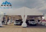20M Modern Style Trade Show Tents Wooden Floor Inside For Exhibition Event