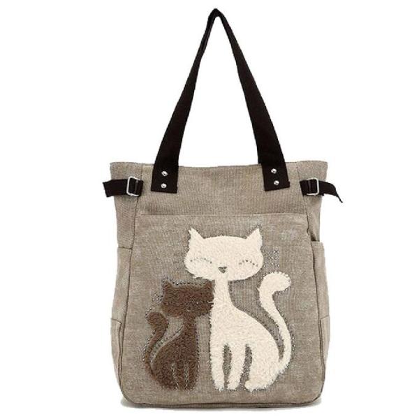 Quality Handled Personal Big Canvas Shopper Bag With Zip for sale