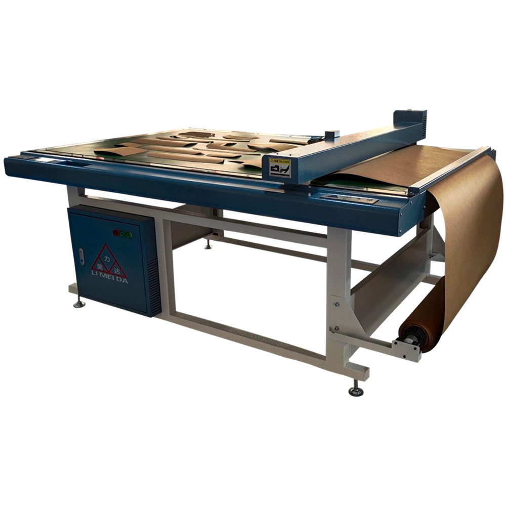 Paper Pattern Inkjet Flatbed Cutter Plotter , Clothing Pattern Print And Cut Plotter