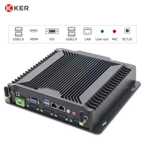 15 Inch Industrial Touch Screen All In One Embedded PC