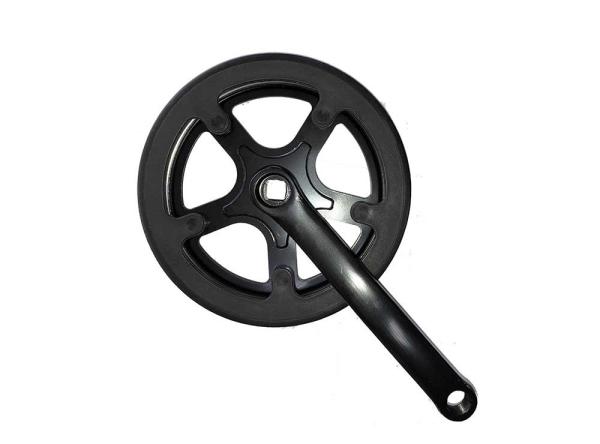 Quality Cotterless Type Bicycle Spare Parts Double Plastic Cover Chianwheel And Crank 40T X 165mm for sale