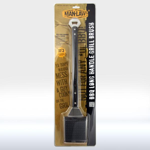 Stainless Steel Grill Cleaning Brush 20.6" Dimension Premium For Outdoor BBQ