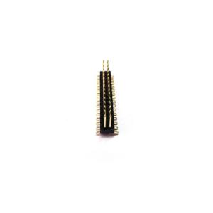 Buy cheap 1.27mm Dual Row 2 X 15P 180 Degree SMT Pin Header Connector product