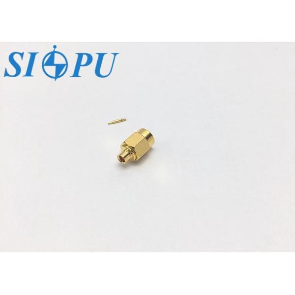 SSMA-JB2 Male RF Coaxial Connector – Compatible with 2# Semi-Rigid/Semi-Flexible Cable
