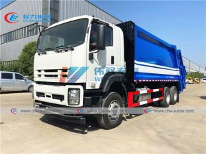 China ISUZU VC46 6X4 10 Wheel 20m3 18m3 Compressed Garbage Truck on sale