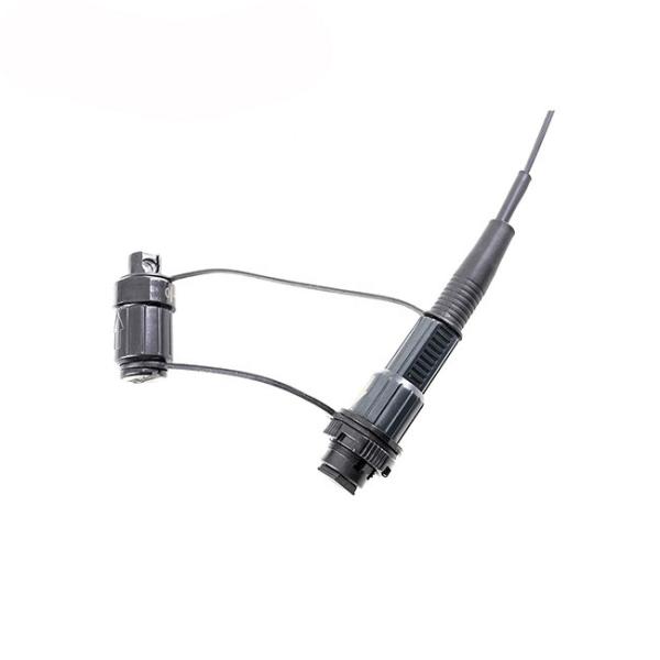 1 Core Pre Connectorized Drop Cable FTTH Outdoor Fiber Optic Cable Cord Mini SC