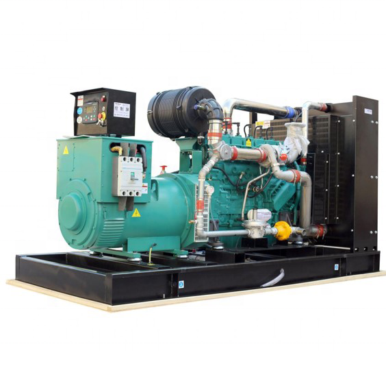 Soundproof Canopy 350KW Natural Gas Generator Set for Russian Market Rated Current 630A