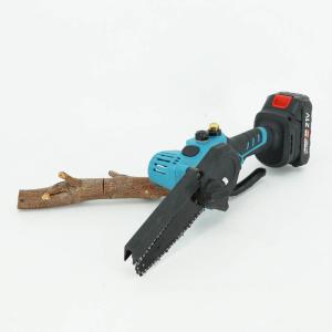 China Power Tools 6 Inch Electric Cordless Portable Mini Chainsaw Tree Cutting Machine on sale
