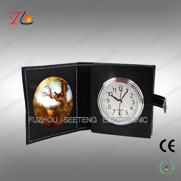 Quality Fashion Travel alarm Clock with Photo Frame for both retailing and promoting for sale