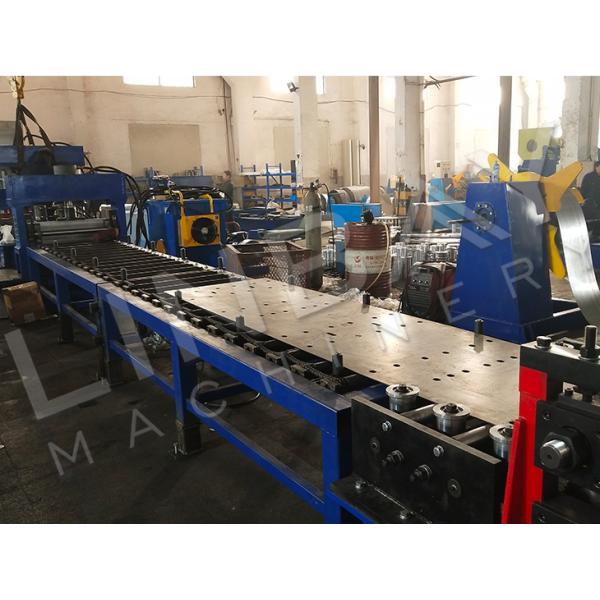 High Speed Automatic Perforated W-Beam And Thrie-Beam Guardrail Roll Forming Machine