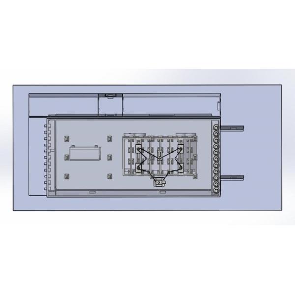 DIN 75220 Electric Vehicle Solar Simulation Test Chamber Halogen Lamp Test Chamber