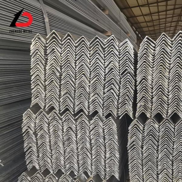 Quality Custom Cycle A36 A53 Q235 Q345 Carbon Equal Angle Steel Galvanized Iron L Shape Mild Steel Angle Machinability Advantage for sale