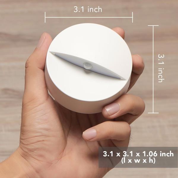 120g 6*SMD3528 Battery Operated Motion Sensor Light Wireless Installation