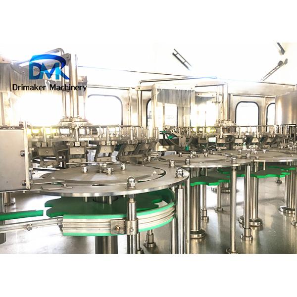 4 In 1 Automatic Juice Filling Machine 2 Times Rinsing 1500-20000 Bottles Per Hour