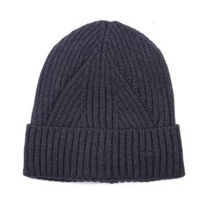 China Hot Selling Wool Knitted Hat Winter Beanie Hat Fashion Striped Outdoor Winter Hats for Adults on sale