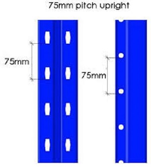 Hypermarket Heavy Duty Metal Storage Rack Quick Assembly 500-2000KG Capacity