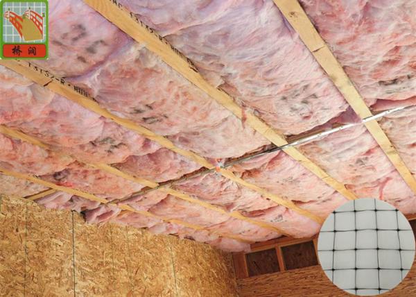 Quality Plastic Netting For Insulation Support , Polypropylene Netting Insulation Mesh for sale