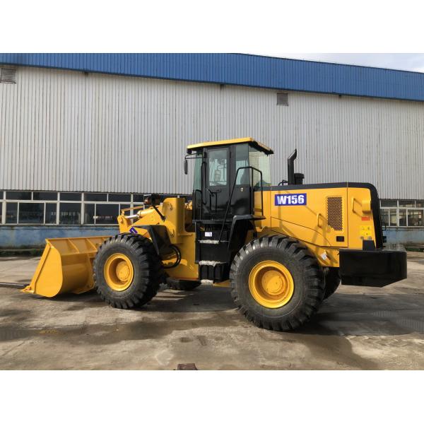Max. 1200mm Dumping Reach Wheel Loader With 162KW Rated Power For Mining