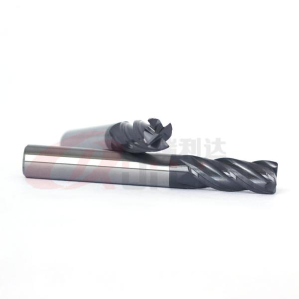 1/4" 1/2" 3/8" Radius Corner Rounding End Mill Cutters HRC50 4Fl Nano Black Coating