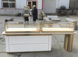 China 2 Doors Jewelry Store Showcase 300KG For Displaying Jewelry Professionally on sale