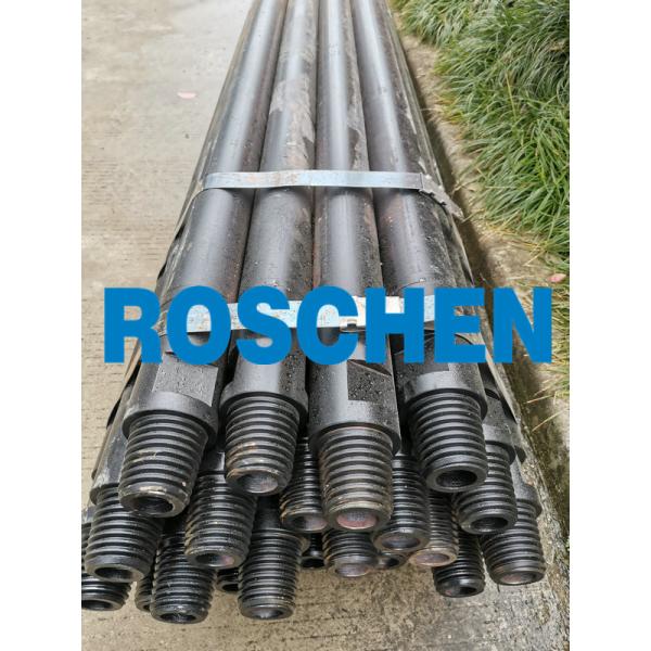 Heavy Duty Drill Pipe 114.3mm With Spanner Flat For Secoroc Gold 64 DTH Hammer Drilling