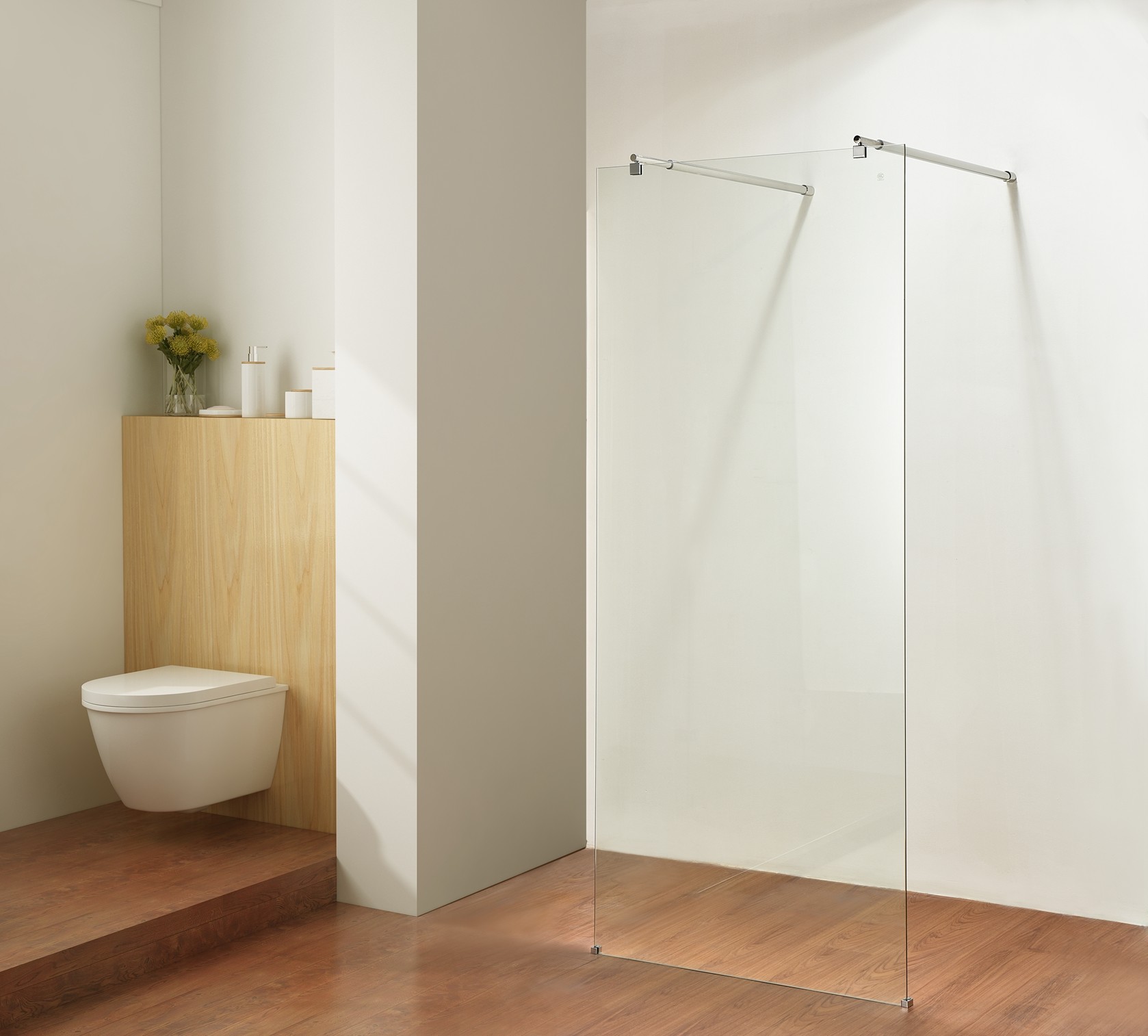 6mm Sliding Frameless Shower Enclosure 900x900x1900mm