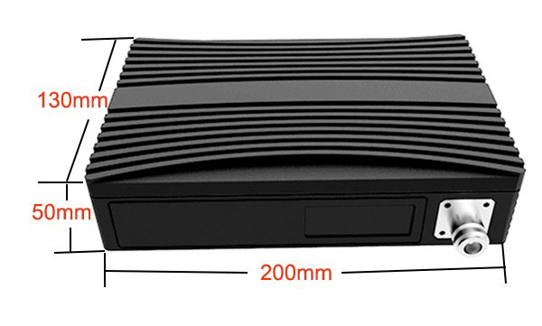 1-3W IP Mesh TDD Transceiver COFDM Bidirectional Portable Radio Downlink Uplink Up to 16 Nodes