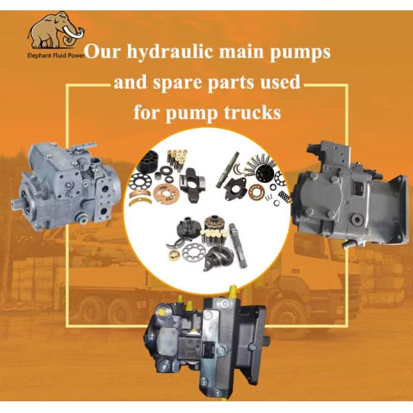 Putzmeister Concrete Pump Truck Solution Rexroth A4vg180 Hydraulic Pump